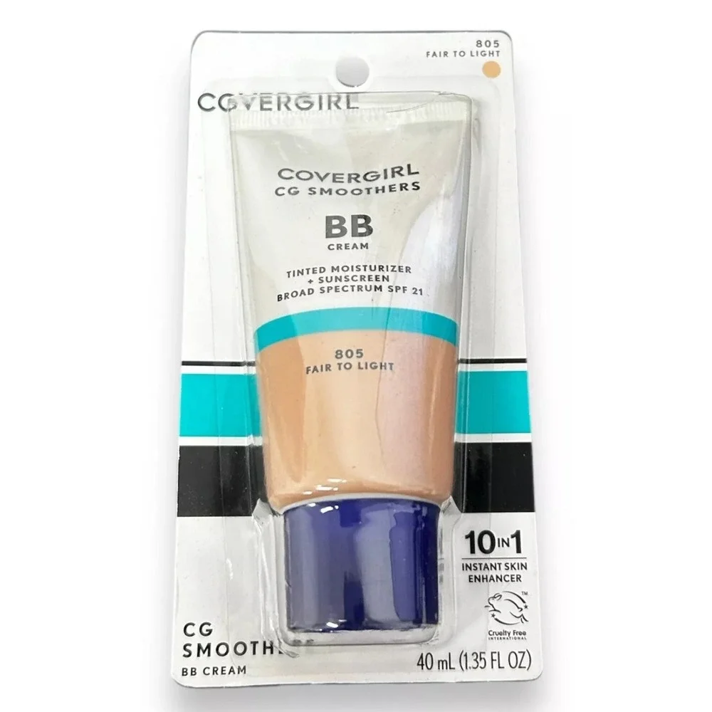 COVERGIRL Smoothers Lightweight BB Cream, 805 Fair to Light‎ 1.35 fl oz